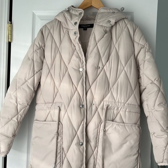 SOLD !!!!!!!!!!!!!!!!!!!Kenneth Cole New York Quilted Puffer Stadium Jacket - Picture 4 of 4